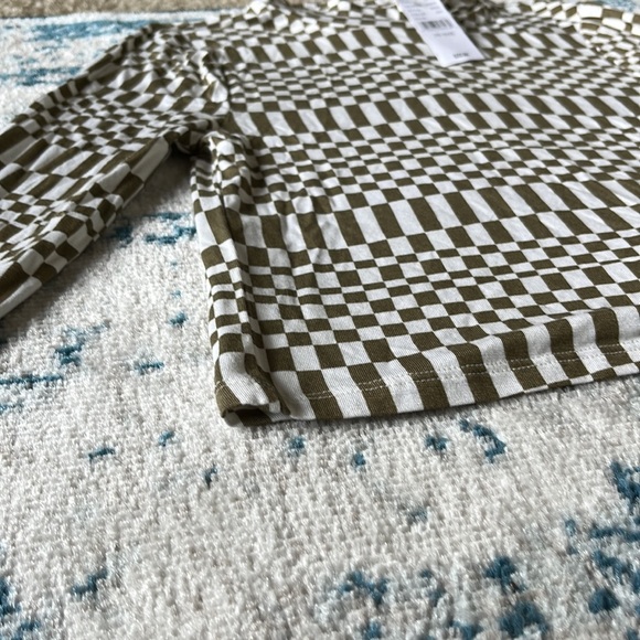 PacSun Checkered Top XS - Picture 3 of 6